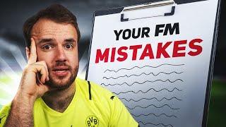 10 Common Mistakes on Football Manager