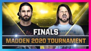 XFINITY MADDEN 2020 SPEED TOURNAMENT FINALS – SETH ROLLINS vs. AJ STYLES