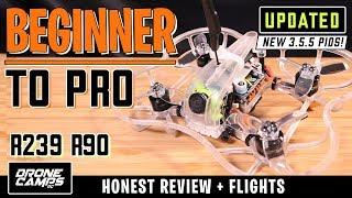 BEGINNER TO PRO - Diatone R239 R90 - Honest Review, Setup, 3.5.5 PIDS, & Flights