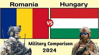 Romania vs Hungary Military Power Comparison 2024| Hungary Vs Romania Military Power 2024