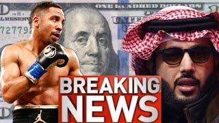 BREAKING NEWS ‼️ ANDRE WARD SIGNS A 130 MILLION DOLLAR  3 FIGHT DEAL WITH RIYADH SEASON ‼️