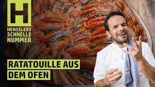 Schnelles Ratatouille aus dem Ofen Rezept von Steffen Henssler | Günstige Rezepte