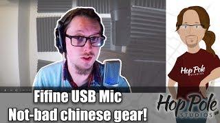 Cheap but cheerful Chinese USB mic - Fifine condenser