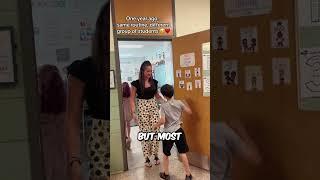 This teacher gives her students the love they need ️