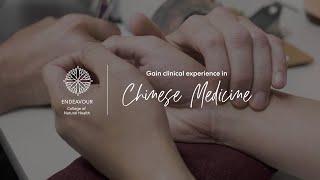 Gain clinical experience in Chinese Medicine