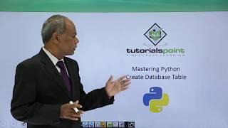 Python - Create Database Table