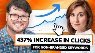 437% Increase in Clicks for Non-branded Keywords - POP Success Story