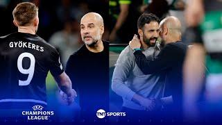 Pep Guardiola vows to 'fight' as Ruben Amorim & Viktor Gyökeres STUN Man City  #UCL