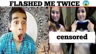 I Found Two Hot Girl On Omegle | show Me Her B***bs | On Crazy