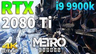 Metro Exodus 4K RTX 2080 Ti - i9 9900k (Extreme Settings)