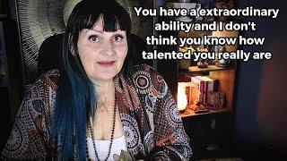 You are extra ordinary and you are about to find out how talented you are - tarot reading