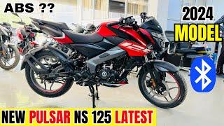 All New 2024 Pulsar NS 125 ABS? Bluetooth Model Review | New Changes | Price | Features | All Update