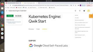 Kubernetes Engine: Qwik Start | GSP100