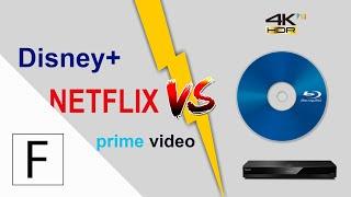 Streaming vs. BluRay | Können Disney+, Netflix und Prime Video gegen BluRays mithalten?