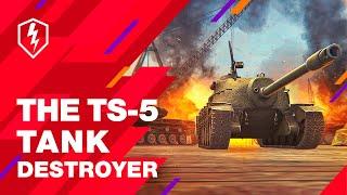 WoT Blitz. New TS-5 Tank Destroyer: Victory Lies Ahead!