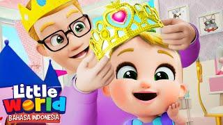 Nina Menjadi Putri yang Cantik | Kartun Anak | Little World Bahasa Indonesia