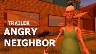 ANGRY NEIGHBOR - GAMEPLAY TRAILER (Android) - [ЛУЧШАЯ ПАРОДИЯ ПРИВЕТ СОСЕД НА АНДРОИД]