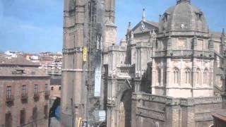 El Catedral de Toledo seen from a tower in the city hall across the street.