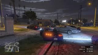 GTA 5 First Street Race Mission with Franklin - Racing with Best Cars