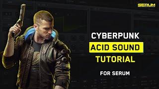 How To CYBERPUNK Acid Sound (303 Synth)