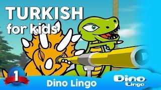 Learn Turkish for kids - Animals - Online Turkish lessons for kids - Dinolingo