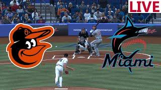 LIVE Baseball  Baltimore Orioles vs Miami Marlins  / July 24/MLB THE SHOW 2024