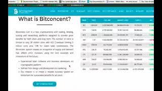 BITCONCENT (ICO) BINARY AFFILIATE SYSTEM