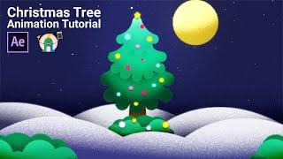 Christmas Tree Animation Tutorial in After Effects