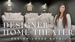 New Build Reveal! - Unveiling Our Incredible Designer Home Theater!