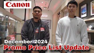 Promo Price List Update December 2024, CANON Concept Store