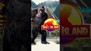 Kong 2024 vs Jurassic World, Skull Island, GodzillaxKong The New Empire All Monsters