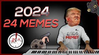 2024 in 24 MEMES (in 2:24)