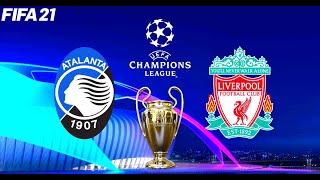 FIFA 21 | Atalanta vs Liverpool - UCL UEFA Champions League - Full Match & Gameplay