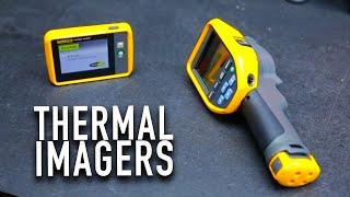 NEW Pocket Thermal Imager from Fluke PTi120 and TIS20+