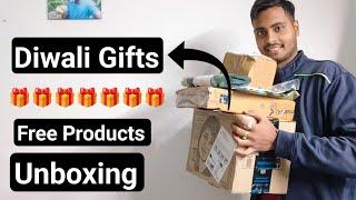 Diwali Gift Box Unboxing, Diwali Gift, Free Products Unboxing, Piyoush offers