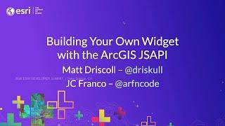 ArcGIS API for JavaScript: Building Your own Widget