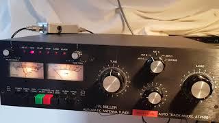 J.W. Miller AT2500 automatic antenna tuner (automatic operation)