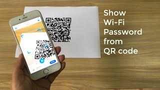 Show Wi-Fi password from QR code