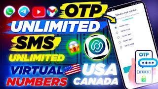 Get FREE USA Virtual Number For Whatsapp, Telegram & gmail OTP Verification | Create 2ndLine Acc