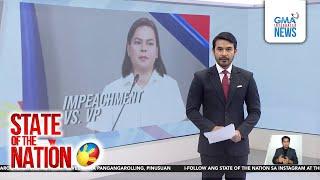 VP Sara Duterte, handa raw harapin ang 3 impeachment complaints laban sa kaniya | SONA