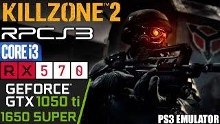 Killzone 2 RPCS3 | GTX 1050 ti | RX 570 | i3 10100f | PS3 Emulator | PC Performance