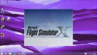 MS Flight Simulator X on Lenovo Yoga 13