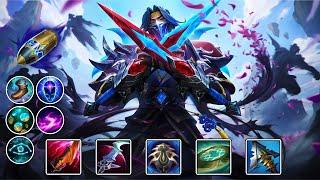 LACERATION ZED MONTAGE  - NA CHALLENGE ZED MAIN  | LOL SPACE