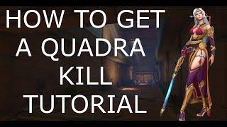 How to get a quadra kill in Paladins Champions of The Realm!