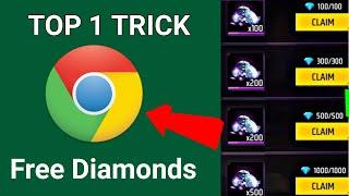 Free Fire Max Diamond Trick 2024 | Get 2000 Diamonds Daily Trick  How To Get Free Diamonds