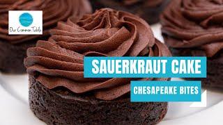 Double Chocolate #Sauerkraut #Cake Recipe | Chesapeake Bites