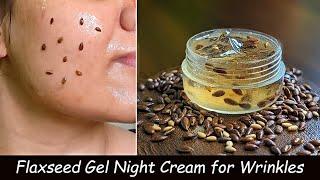 She is 55 but Looks 20 - Flaxseed Gel for Glowing Skin - Remove Wrinkles & Close Large OPEN PORES