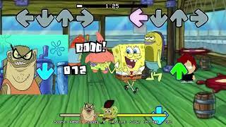 FNF - Bubble Bass VS Spongebob - Bbas