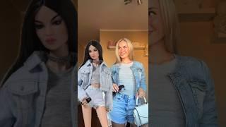 BARBIE’S OUTFIT🩵 rate from 1 to 10!🫶 #shorts #viral #tiktok