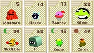 Kirby 64: The Crystal Shards - All Enemy Info Cards